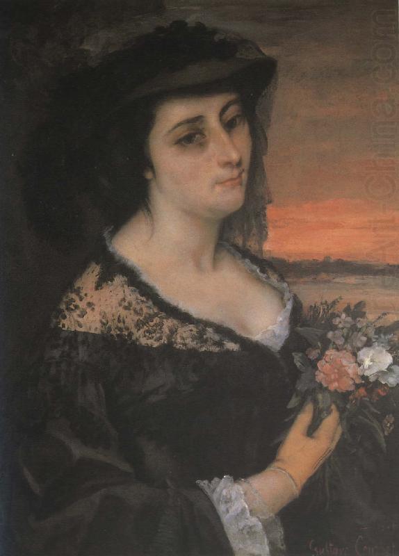 Lady, Gustave Courbet
